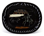 PABLO PICASSO | CORRIDA SUR FOND NOIR (A. R. 198)