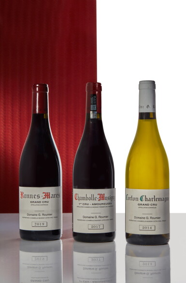 View full screen - View 1 of Lot 1375. Corton Charlemagne 2014 Domaine Georges Roumier (2 BT).