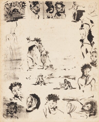 View full screen - View 1 of Lot 237. Portraits de jeunes garçons et filles pour Renaud & Armide.