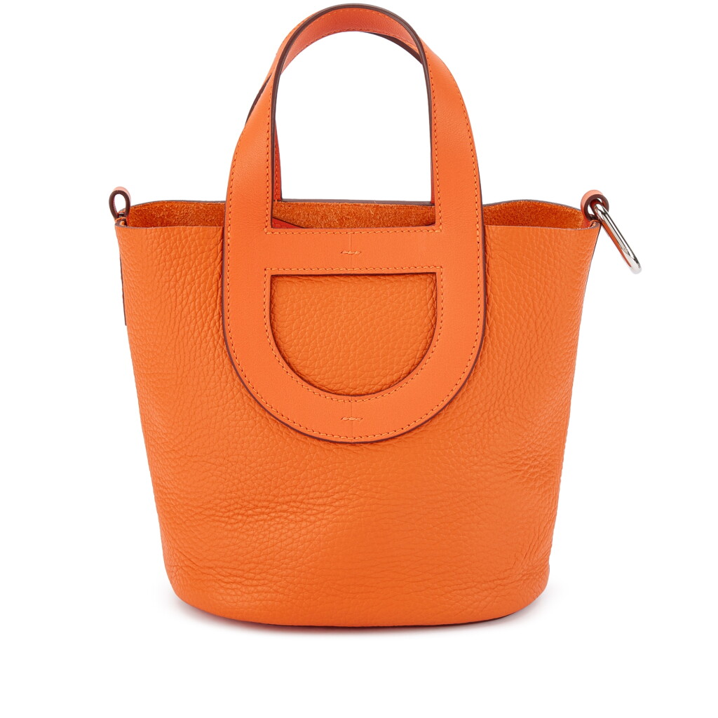 View full screen - View 1 of Lot 608. Orange Clémence and Swift In-the-Loop 18 Palladium Hardware, 2023.