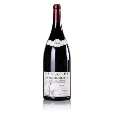 View full screen - View 1 of Lot 378. Gevrey Chambertin, Champeaux, Vieille Vigne 2006/2007/2008 Bernard Dugat-Py (6 MAG).
