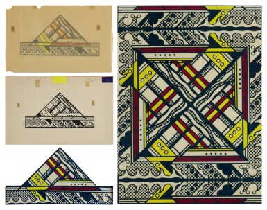 View full screen - View 1 of Lot 48. ROY LICHTENSTEIN | HAT (STUDY) AND RELATED WORKS (RL3012; SEE C. III.9).