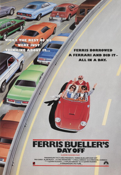View full screen - View 1 of Lot 51. Ferris Bueller's Day Off (1986).