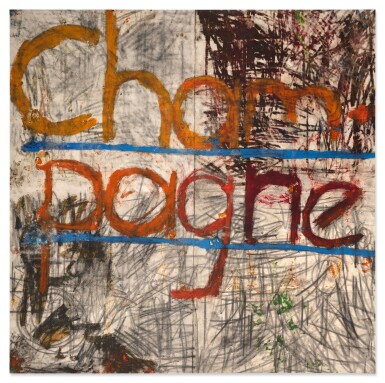 View full screen - View 1 of Lot 306. Untitled (Champagne).