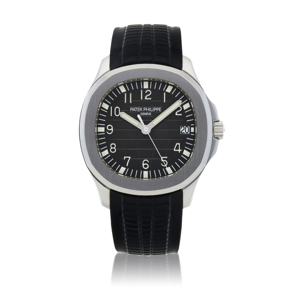 View full screen - View 1 of Lot 70. Aquanaut, Ref. 5167A Stainless steel wristwatch with date Circa 2007 | 百達翡麗 5167A型號「Aquanaut」精鋼腕錶備日期顯示,年份約2007.