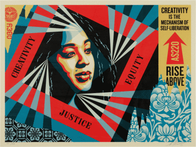 View full screen - View 1 of Lot 736. Creativity, Equity, Justice.