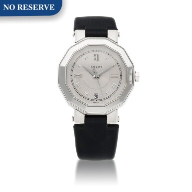 View full screen - View 1 of Lot 420. REF GXXVI WHITE GOLD WRISTWATCH WITH DATE CIRCA 2010.