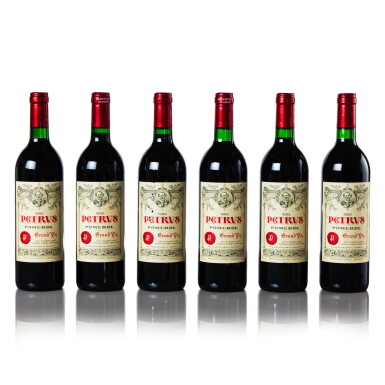 View full screen - View 1 of Lot 3586. Petrus 1990 (12 BT).