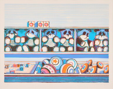 View full screen - View 1 of Lot 134. Toy Counter, from Seven Still Lives and a Rabbit.