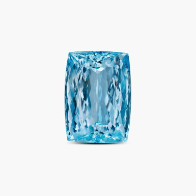 View full screen - View 1 of Lot 1526. Unmounted Aquamarine | 139.23 克拉 海藍寶.