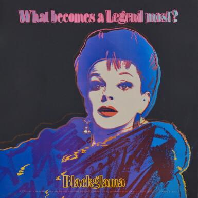 View full screen - View 1 of Lot 378. Blackglama (Judy Garland), from Ads (Feldman & Schellmann II.351).