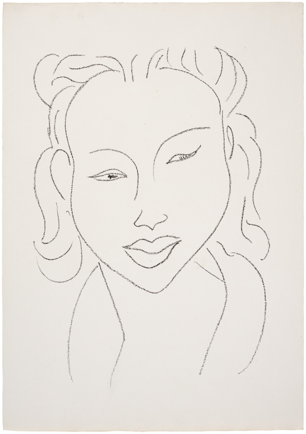 View full screen - View 1 of Lot 56. Chinoise au visage de face (D. 623).