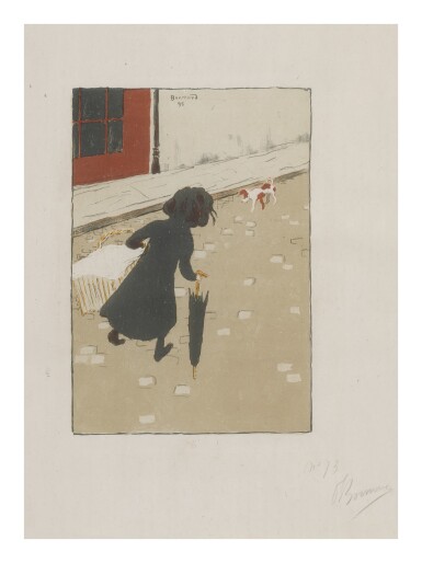 View full screen - View 1 of Lot 41. LA PETITE BLANCHISSEUSE (B. 40).