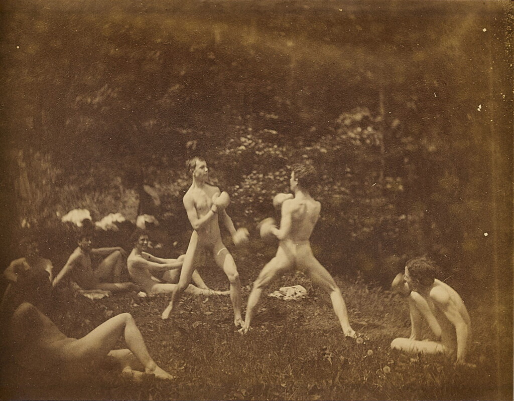 View full screen - View 1 of Lot 57. Untitled (Male Nudes Boxing).