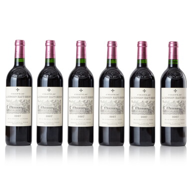View full screen - View 1 of Lot 206. Château La Mission Haut-Brion 2007 (12 BT).