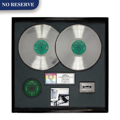 View full screen - View 1 of Lot 307. RIAA Platinum sales award presented to Hester Diamond for the Beastie Boys 1994 Grand Royal Records album “Ill Communication”.