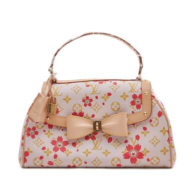 View full screen - View 1 of Lot 715. Red and Pink Cherry Blossom Sac Retro Gold Hardware, 2003.