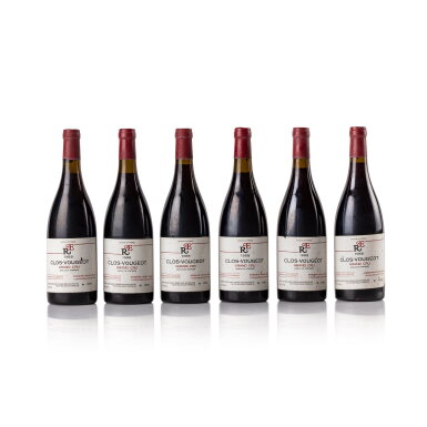 View full screen - View 1 of Lot 27. Clos de Vougeot 1988 René Engel (6 BT).