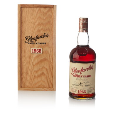 View full screen - View 1 of Lot 156. Glenfarclas The Family Casks #3861 60.0 abv 1965 (1 BT 70cl).