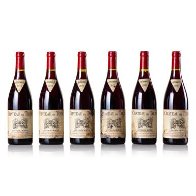 View full screen - View 1 of Lot 344. Château des Tours 2011 (6 BT).