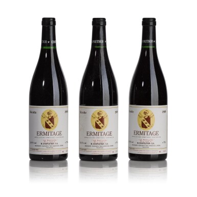 View full screen - View 1 of Lot 377. Ermitage, Le Pavillon 1989 Chapoutier (6 BT).