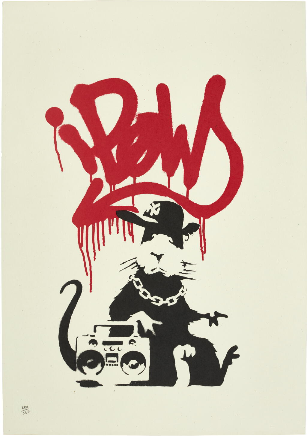 View full screen - View 1 of Lot 9. Gangsta Rat.