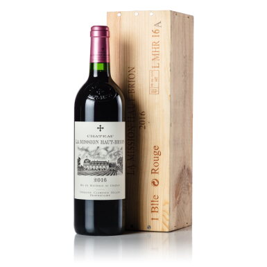 View full screen - View 1 of Lot 190. Château La Mission Haut-Brion 2016 (1 BT).