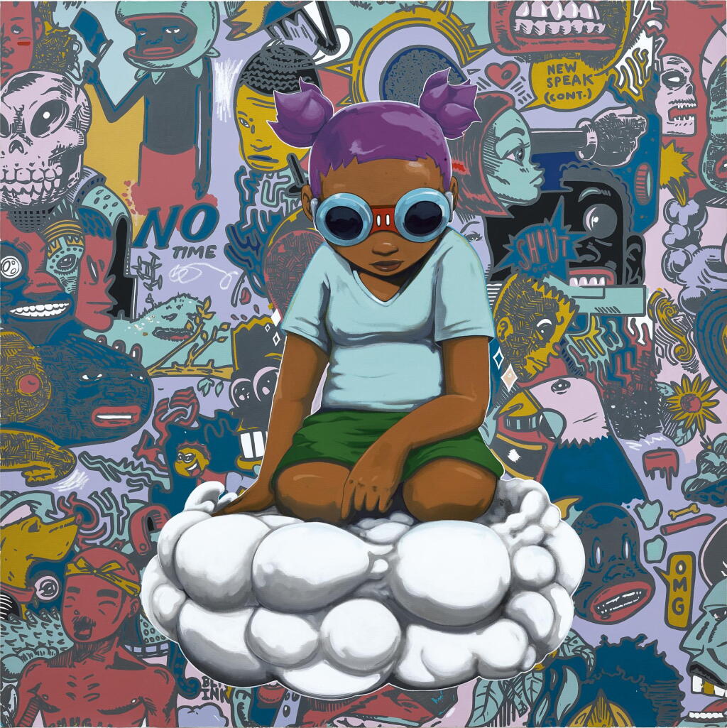 View full screen - View 1 of Lot 508. HEBRU BRANTLEY 荷布洛·布蘭特利 | LIL MAMA AS GAIA.