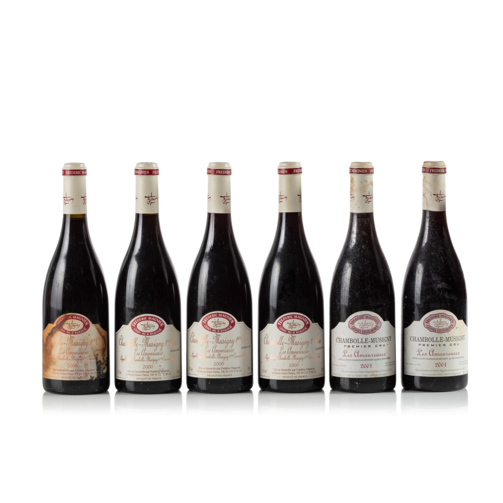 View full screen - View 1 of Lot 50. Chambolle Musigny, Les Amoureuses 2000 and 2001 from Frederic Magnien.
