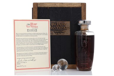 View full screen - View 1 of Lot 1185. Old Rip Van Winkle 25 Year Old Decanter 50.0 abv 1989 (1 Bottle 75cl).