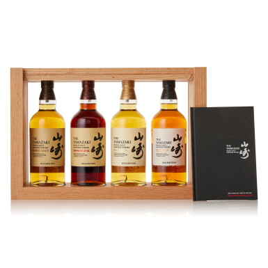 View full screen - View 1 of Lot 9127. 山崎 The Yamazaki Tsukuriwake Selection 2022 Full Set 48.0 abv NV (4 BT70).