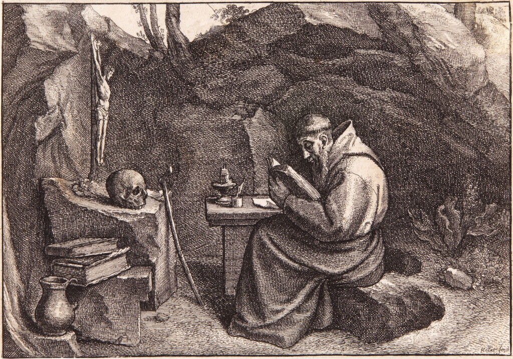 View full screen - View 1 of Lot 34. St Francis (Pennington 164; Hollstein p. 70).