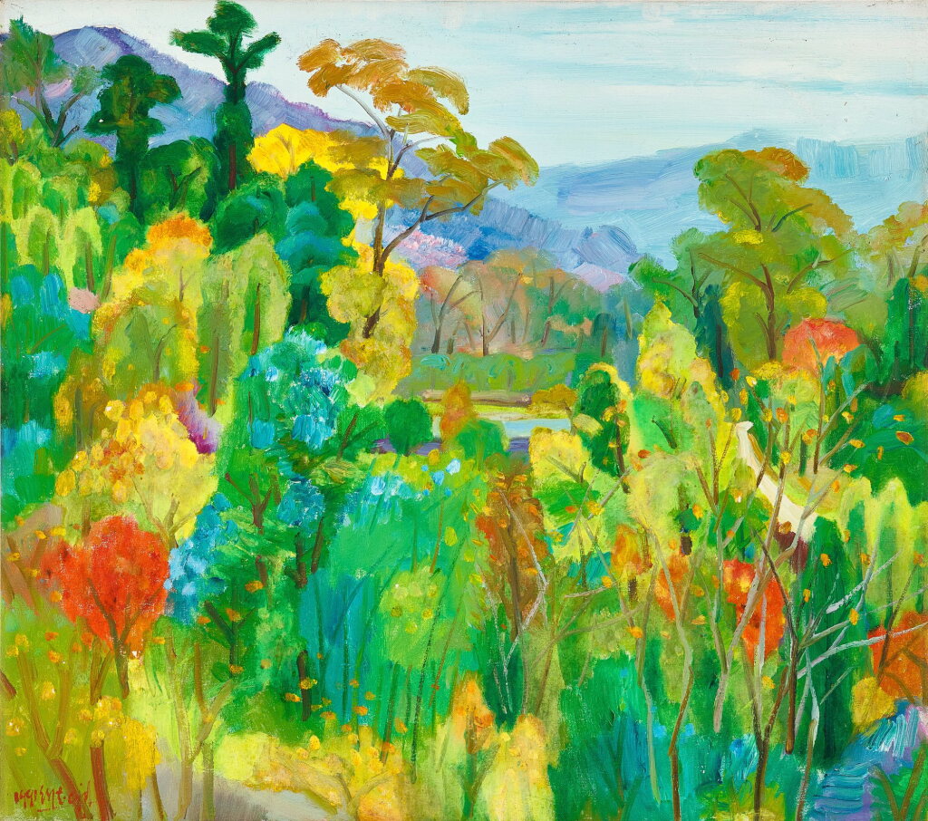 View full screen - View 1 of Lot 510. Chen Junde 陳鈞德 | Untitled 無題.