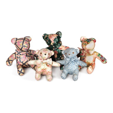 View full screen - View 1 of Lot 933. A SET OF THREE BUATTA BEARS, CIRCA 1989.