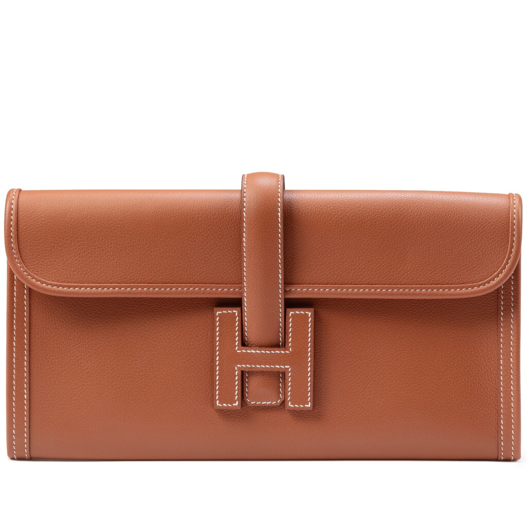 View full screen - View 1 of Lot 724. Gold Evergrain Pochette Jige Elan, 2021.