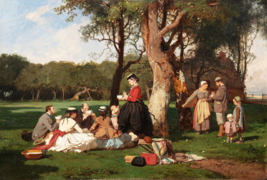 View full screen - View 1 of Lot 133. The Luncheon on the Grass | Le déjeuner sur l'herbe.