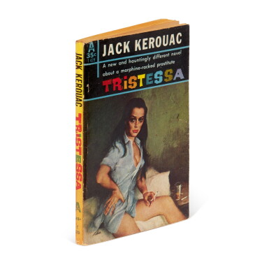 View full screen - View 1 of Lot 97. KEROUAC, J. | Tristessa. New York, 1960, paperback, signed by the author.