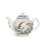 A Very Rare Early Worcester Teapot and Cover, Circa 1753