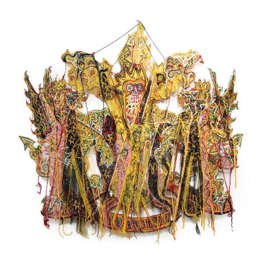 View full screen - View 1 of Lot 185. Hew Locke, b. 1959 | All that Glitters (The Coat of Arms of the City of London).