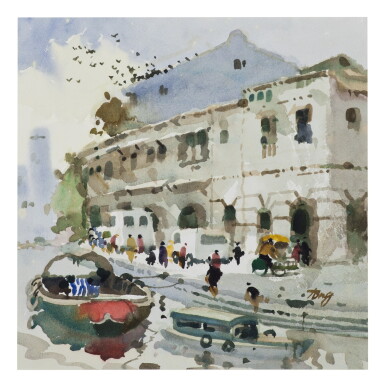 View full screen - View 1 of Lot 72. TONG CHIN SYE | SINGAPORE RIVER .