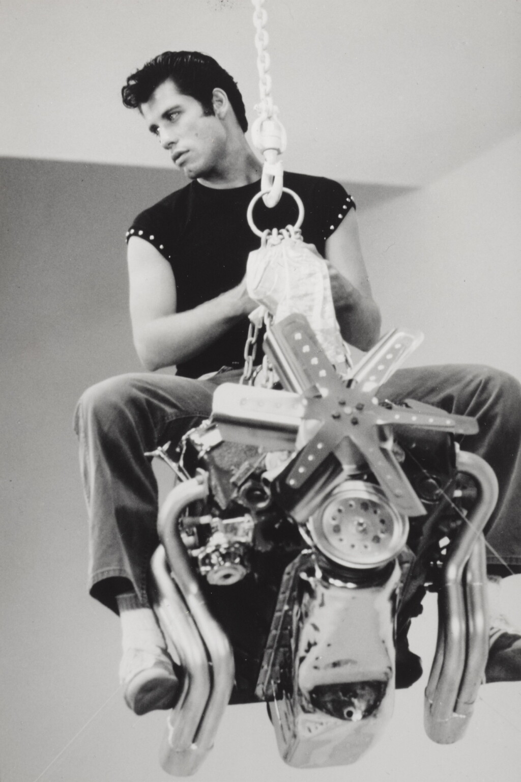View full screen - View 1 of Lot 178. Grease (1978), original silver gelatin double weight semi-gloss photograph, US.