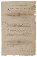Marion, Francis | The Swamp Fox acts as executor for the estate of comrade in arms