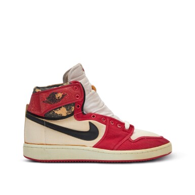 View full screen - View 1 of Lot 13. Nike Air Jordan High KO 'Chicago' 1985 | Size 13.