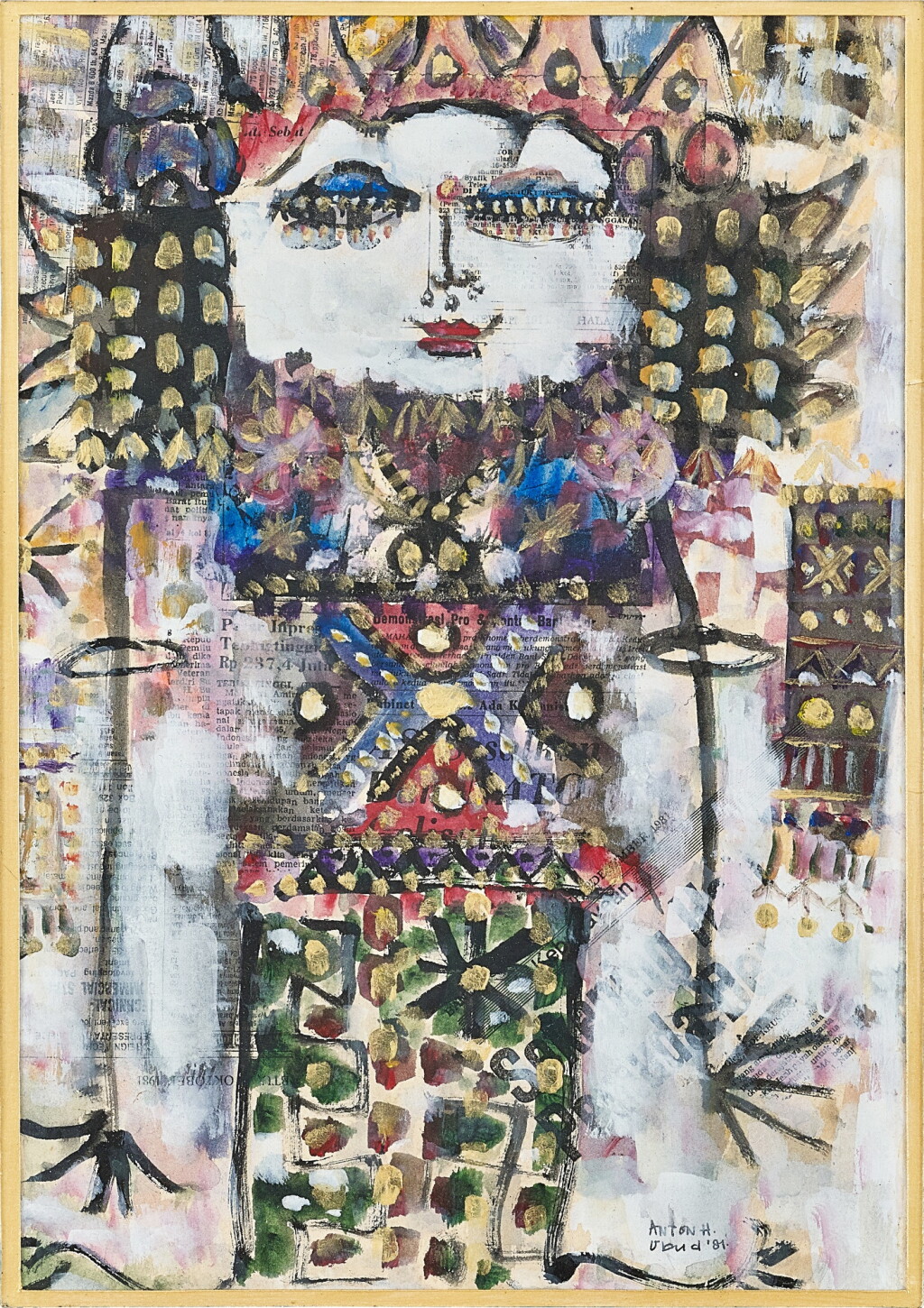 View full screen - View 1 of Lot 2053. Anton Huang 安桐·黃 | Cili Cili Series 斯里斯里系列.