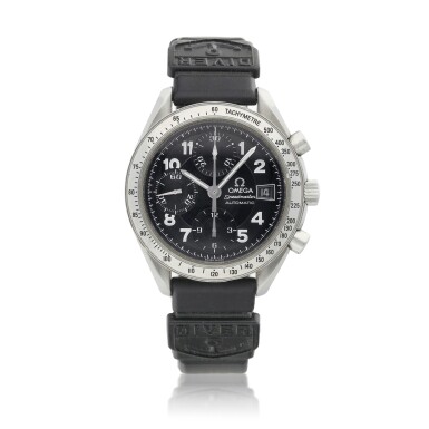 View full screen - View 1 of Lot 8228. Speedmaster, Reference 3513.50 | A stainless steel chronograph wristwatch with date, Circa 2008 | 歐米茄 | 超霸系列 型號3513.50 | 精鋼計時腕錶,備日期顯示,約2008年製.