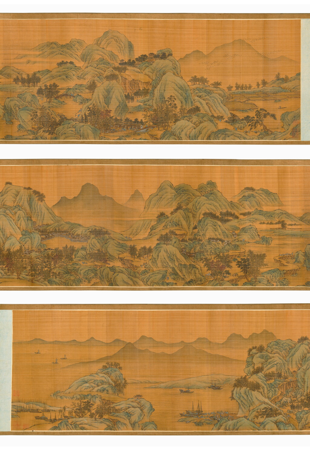 View full screen - View 1 of Lot 3111. 佚名(清) 山水｜Anonymous (Qing Dynasty), Landscape.