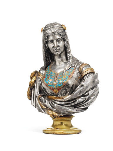 View full screen - View 1 of Lot 34. CHARLES-HENRI-JOSEPH CORDIER | JUIVE D'ALGER (JEWISH WOMAN OF ALGIERS).