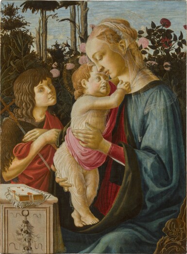 View full screen - View 1 of Lot 6. The Virgin and Child with the young Saint John the Baptist.