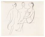Etude de trois personnages