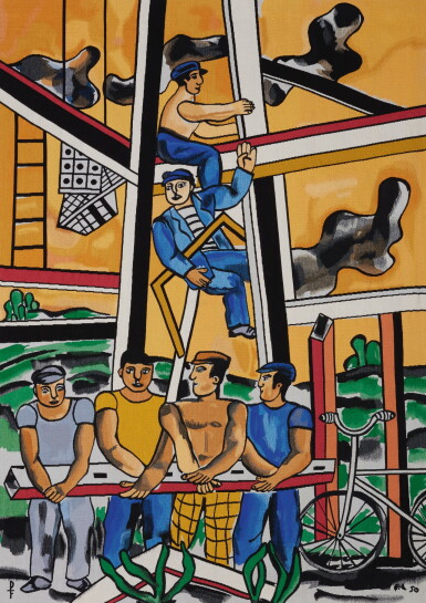 Voir en plein écran - Voir 1 du lot 50. AFTER FERNAND LÉGER | LES CONSTRUCTEURS.